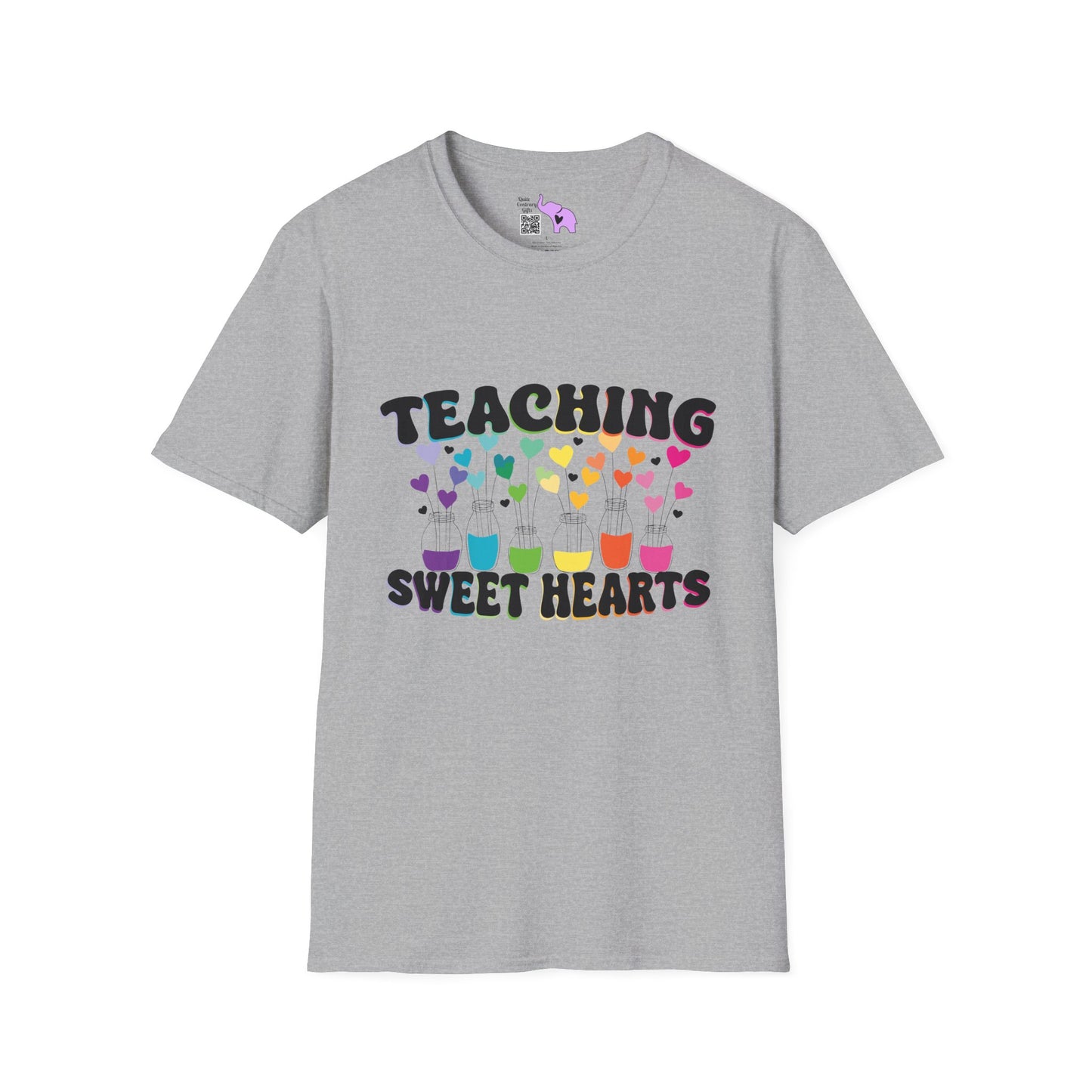 Teaching Sweet Hearts Adult Unisex Tshirt