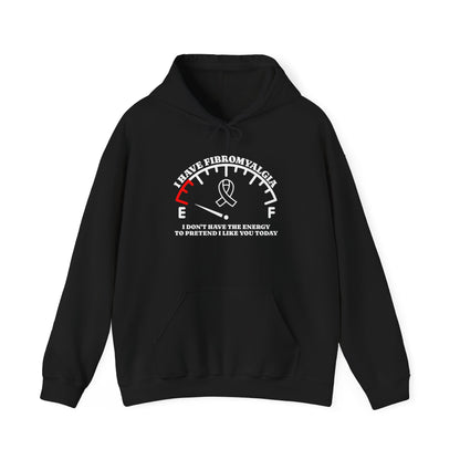 I Have Fibromyalgia I Don't Have The Energy... Adult Heavy Blend™ Hoodie