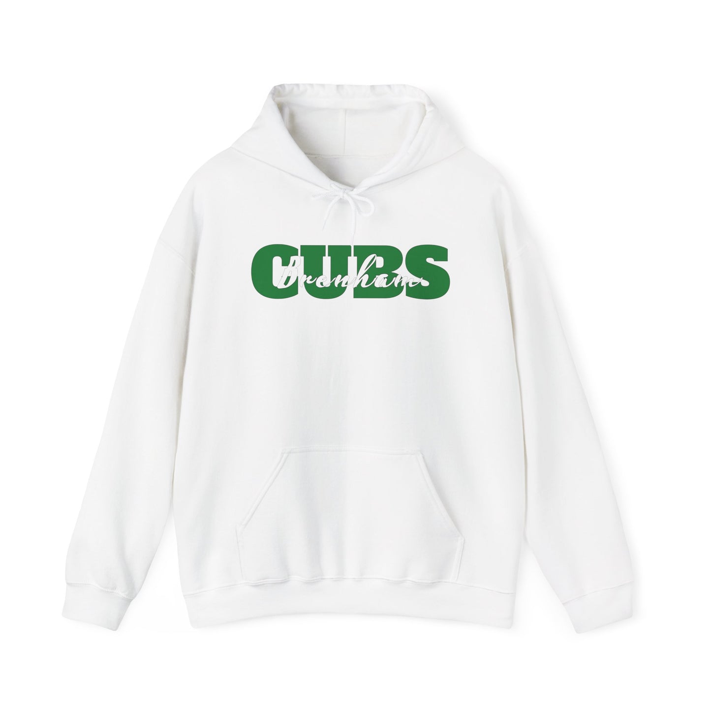 Brenham Cubs Double Text Adult Heavy Blend™ Hooded Sweatshirt