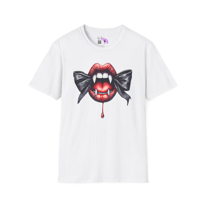 Vampire Mouth Adult T-shirt