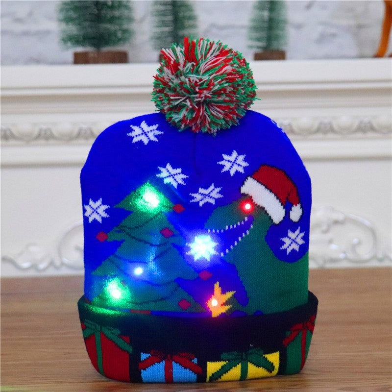 LED Light Up Knitted Beanie Hats