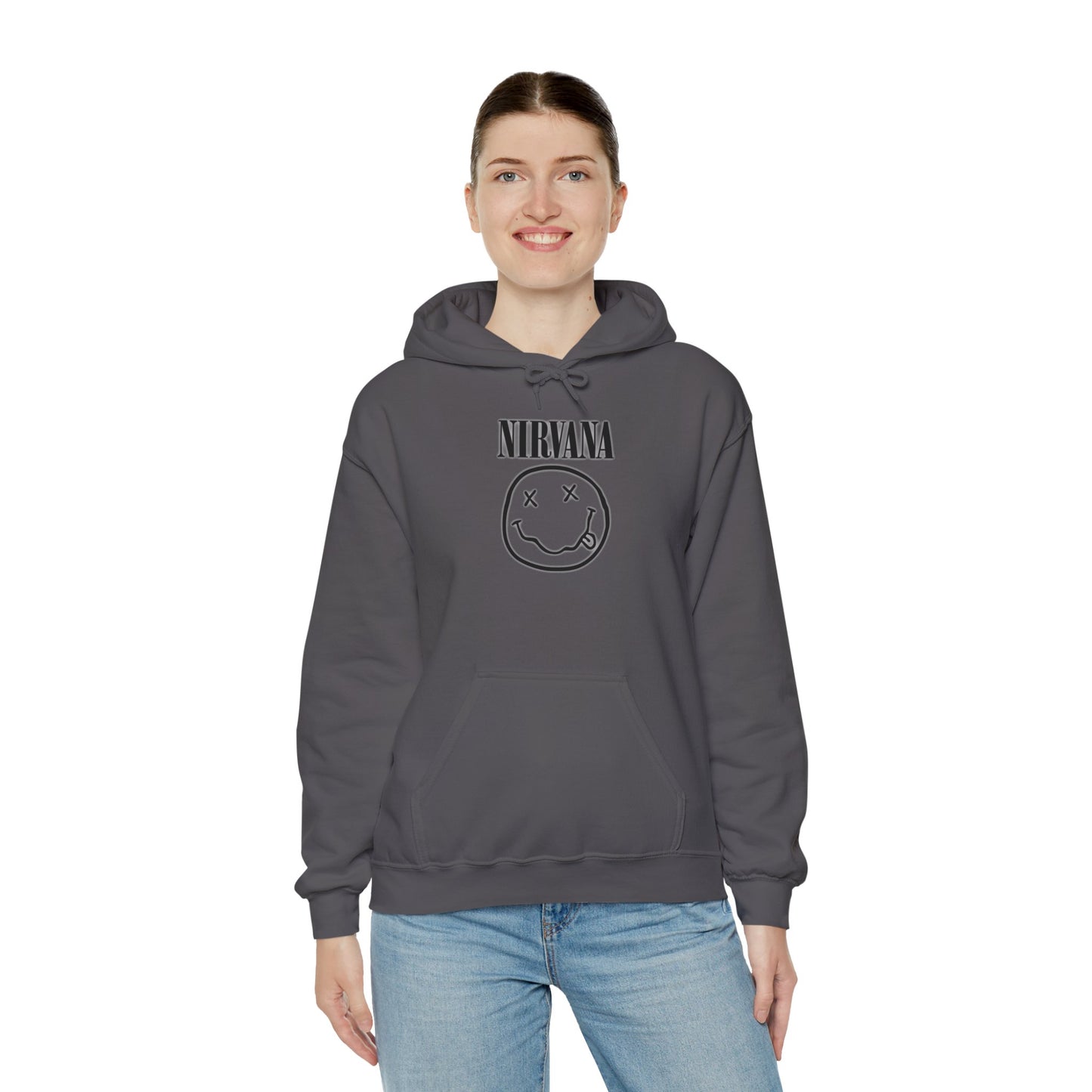 Nirvana Album Cover Adult Heavy Blend™ Hooded Sweatshirt