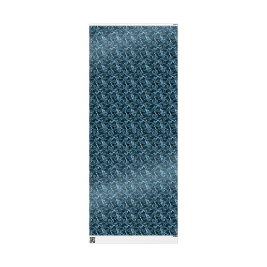 Midnight Sheer & Lace Wrapping Paper