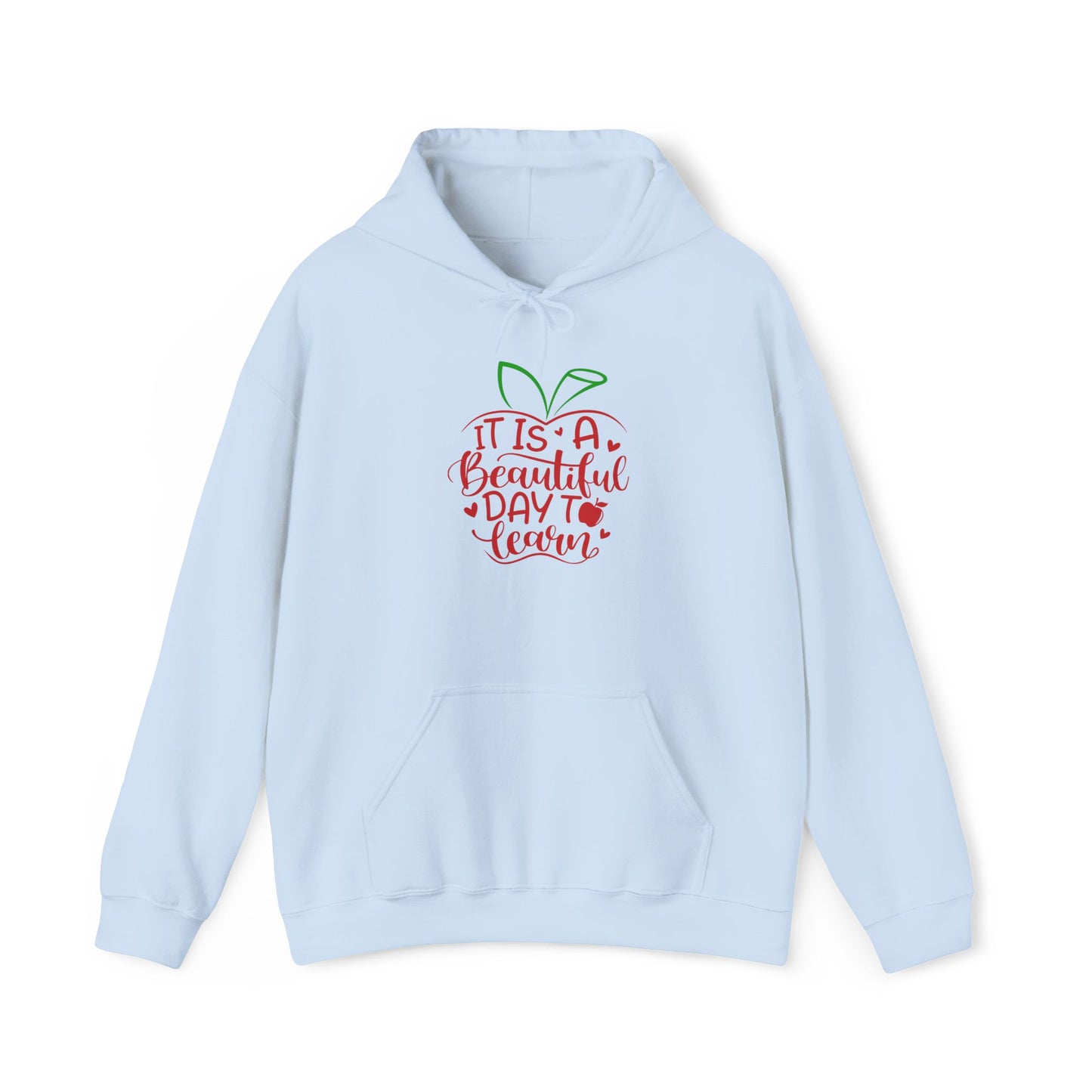 It's A Beautiful Day To Learn Heavy Blend™ Hooded Sweatshirt