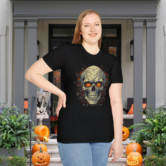 Creepy Bones 9 Adult T-shirt