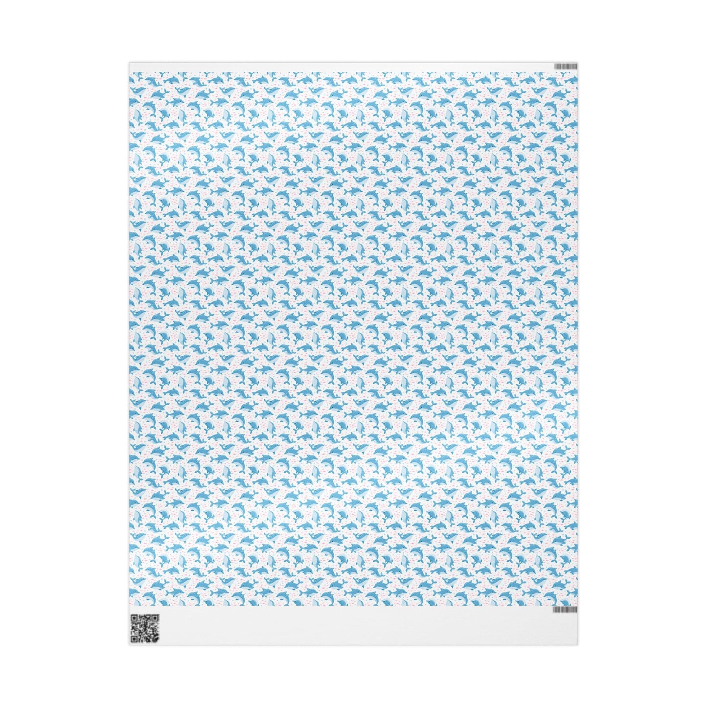 Little Dolphin Splash Wrapping Paper