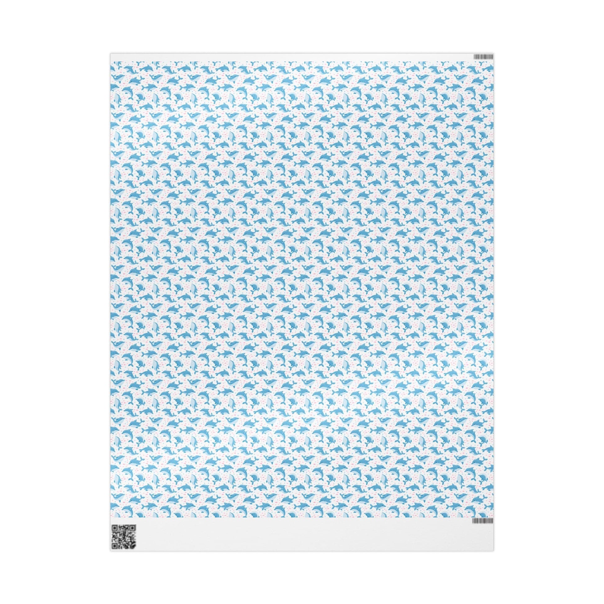 Little Dolphin Splash Wrapping Paper