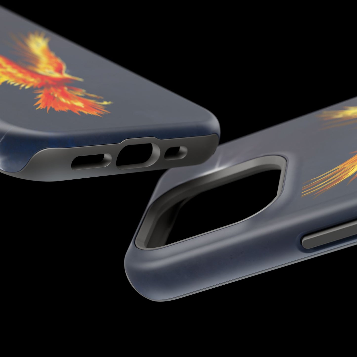 Phoenix Over Nebula MagSafe® Compatible Tough Case for iPhone