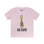 So Cute (Giraffe) Kids Softstyle Tee