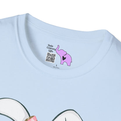 Happy Easter (Bunny Tail) Adult T-shirt