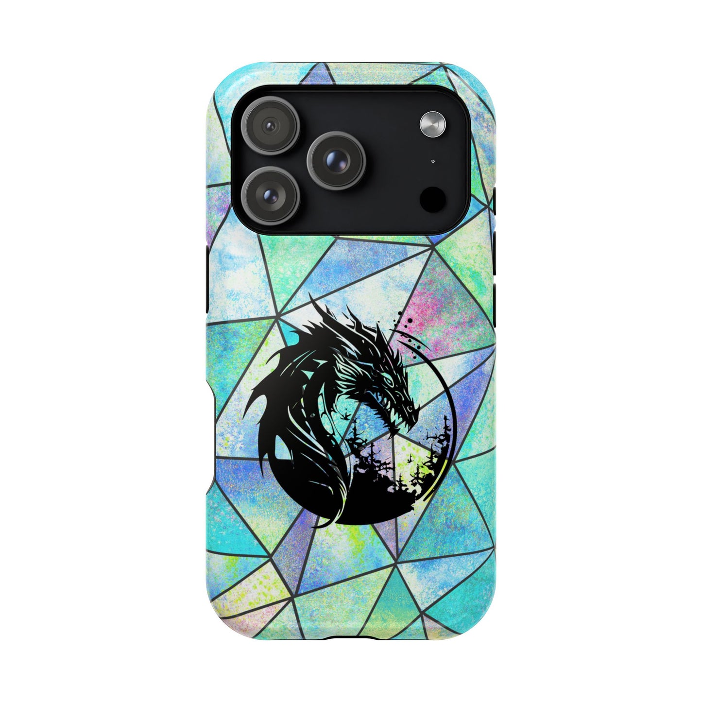 Dragon Silhouette MagSafe® Compatible Tough Case for iPhone