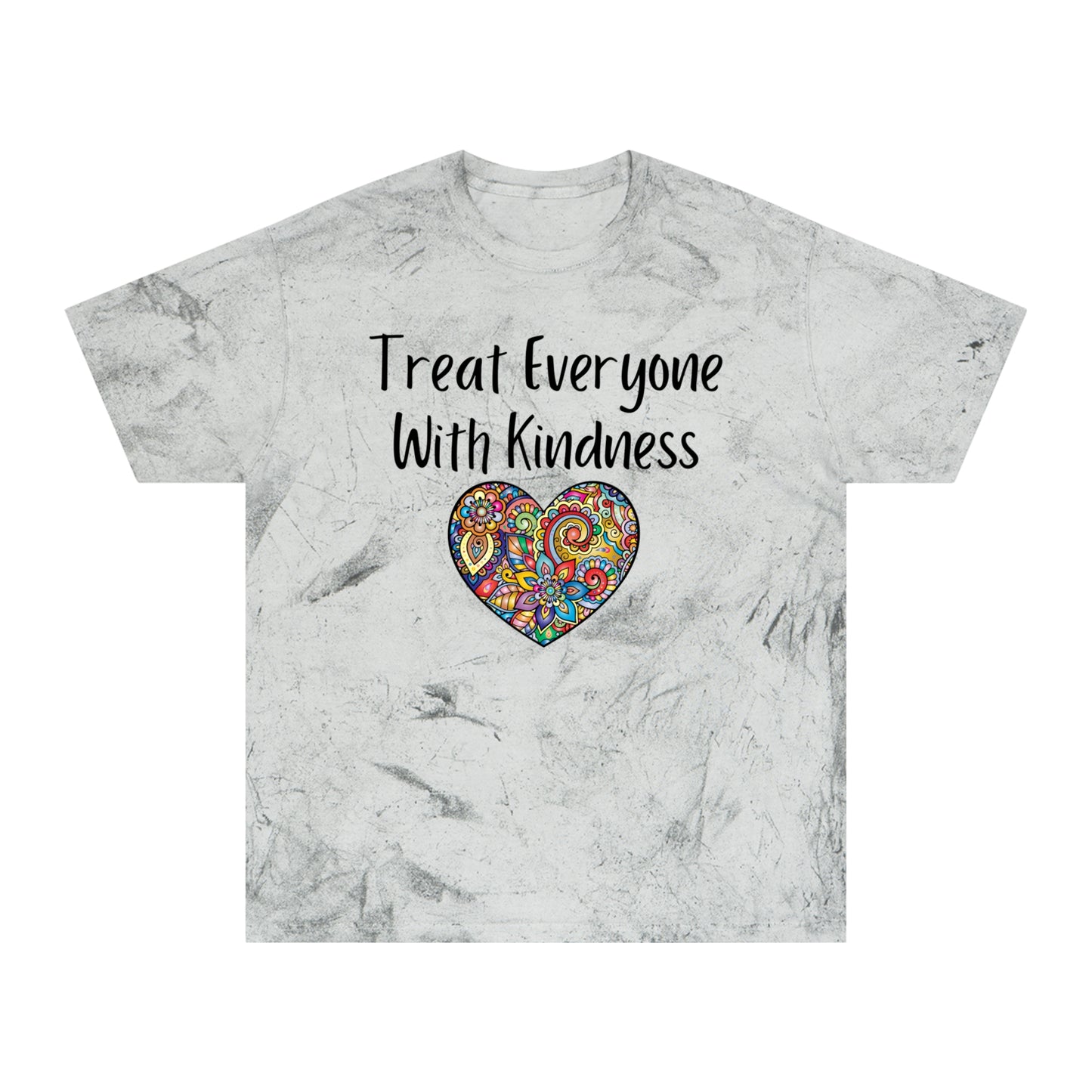 Treat Everyone With Kindness Unisex Color Blast T-Shirt