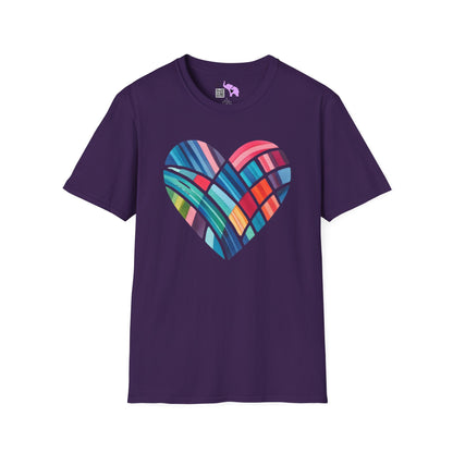 Painted with Love Adult T-shirt