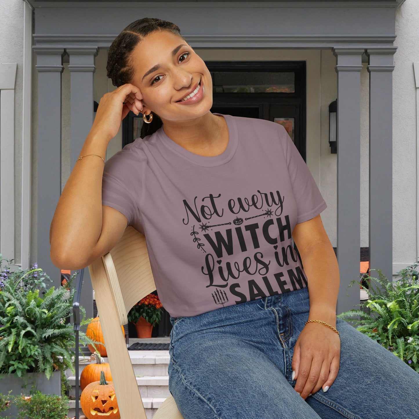 Not Every Witch Lives in Salem Adult T-shirt
