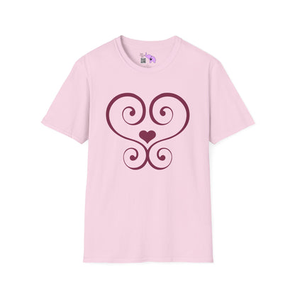 Heart 8 Adult Unisex Tshirt