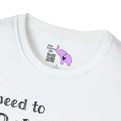 I Need to Relaxolotl Adult T-shirt
