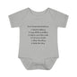 New Years Resolutions (Baby) Infant Baby Rib Bodysuit