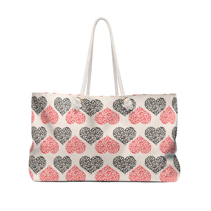 Rustic Hearts Weekender Bag