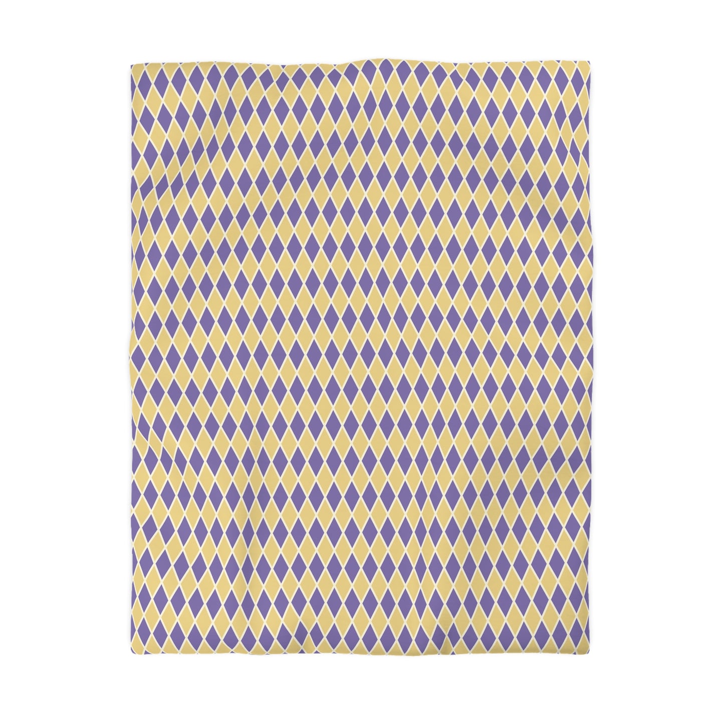 Violet & Sun Harlequin Microfiber Duvet Cover