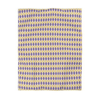 Violet & Sun Harlequin Microfiber Duvet Cover