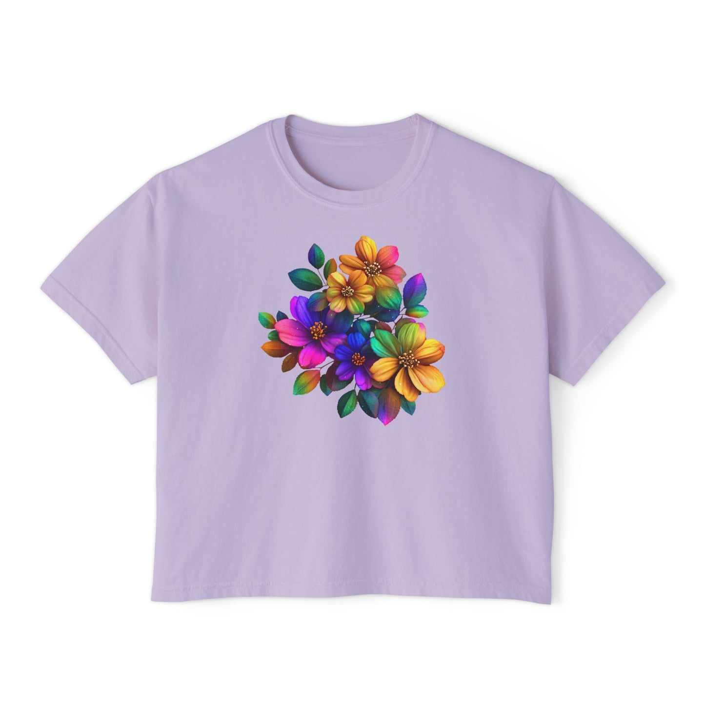 Burst of Bloom Women's Boxy Tee