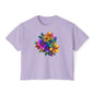 Burst of Bloom Women's Boxy Tee
