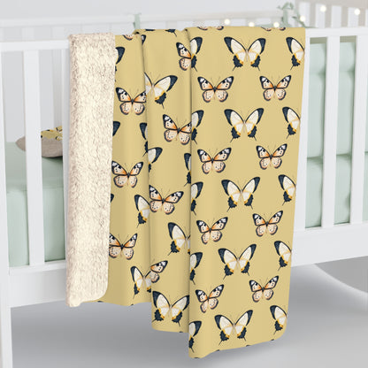 Golden Flutter Duvet Bedding Set