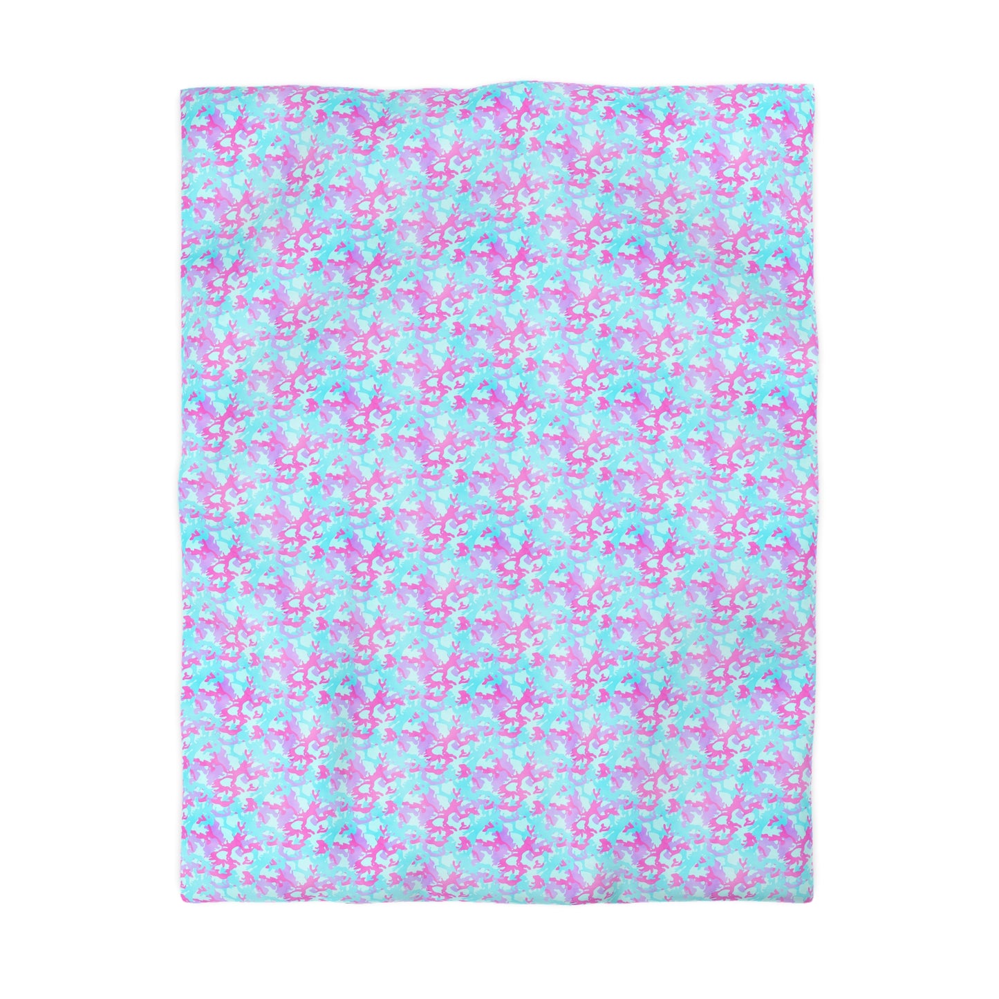 Cotton Candy Camo Microfiber Duvet Cover