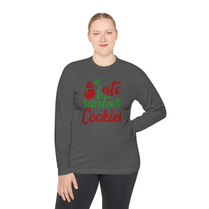 I Ate Santa's Cookies Adult Long Sleeve Tee