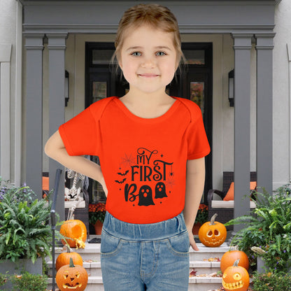 My First Boo Infant Baby Rib Bodysuit