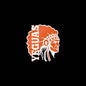 Somerville Yeguas Mascot, White Decal