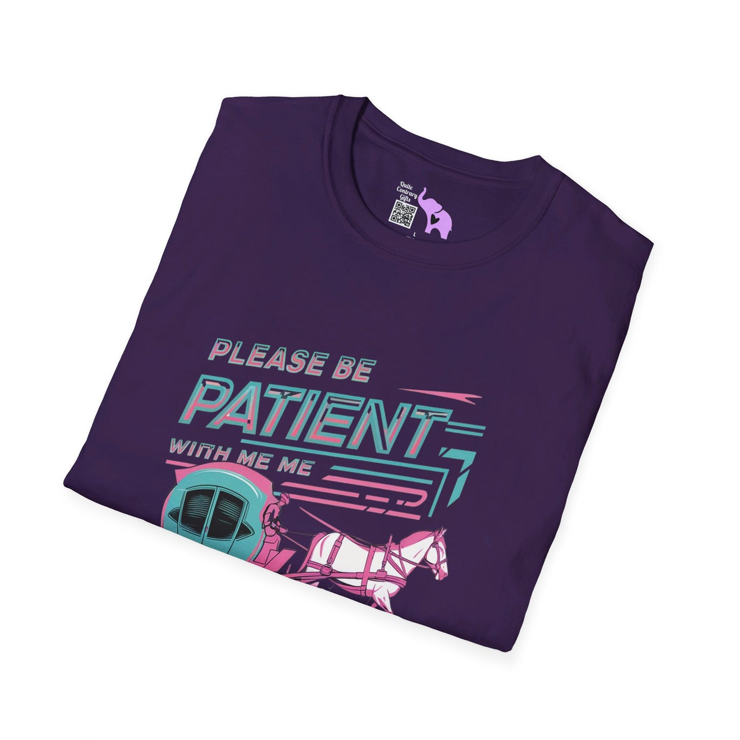 Please Be Patient With Me I'm From The 1900's (Colorful Retro) T-shirt