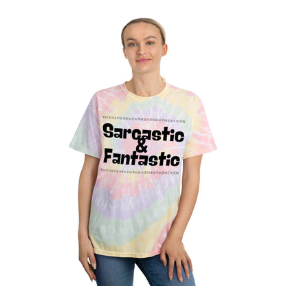 Sarcastic & Fantastic Tie-Dye Tee, Spiral