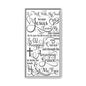Hymnal Poem Framed Canvas Bathroom Art