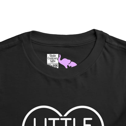 Little Sister (Heart) Toddler Tee