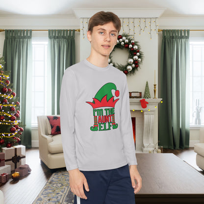 I'm The Aunt Elf Youth Long Sleeve Tee