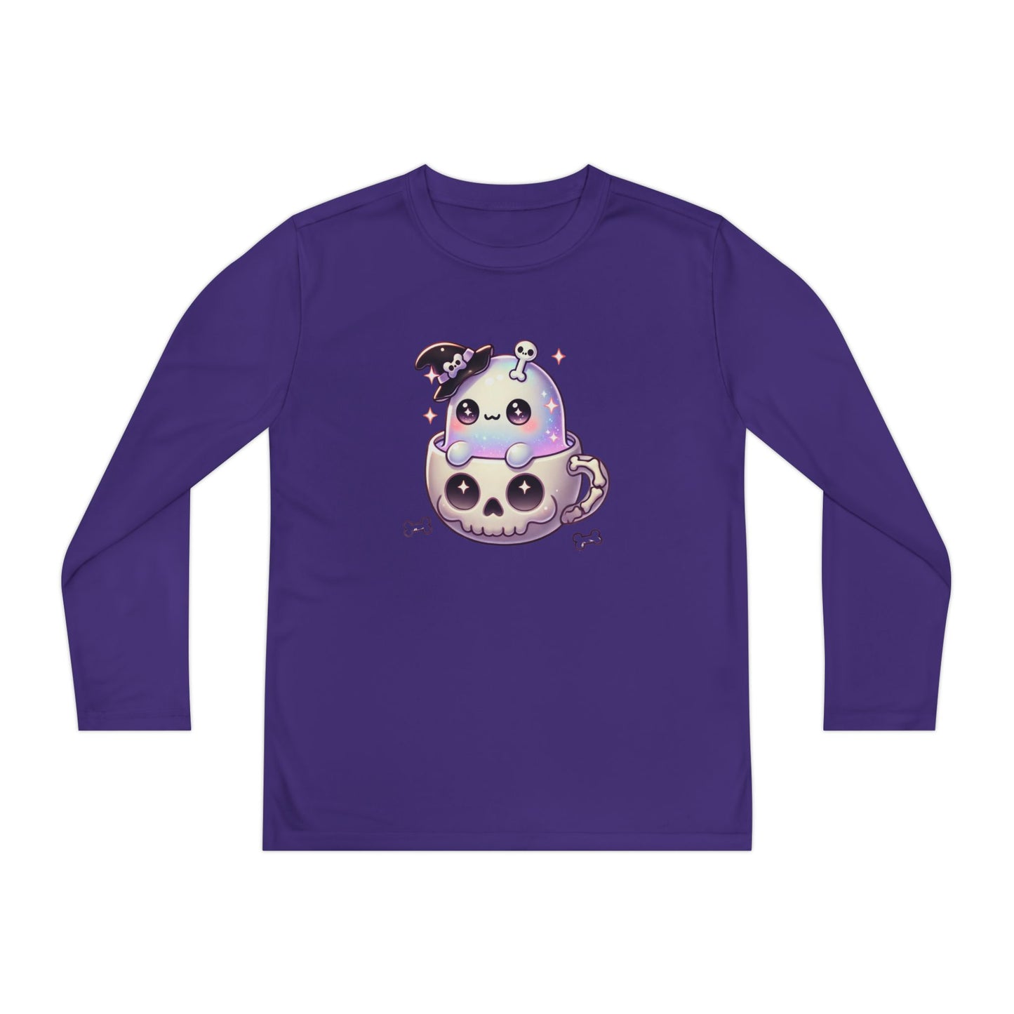 Skully Sips Youth Long Sleeve Tee