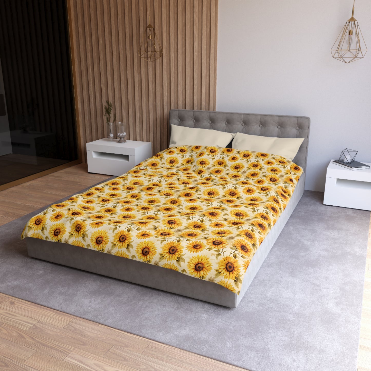 Sunflowers Microfiber Duvet Cover