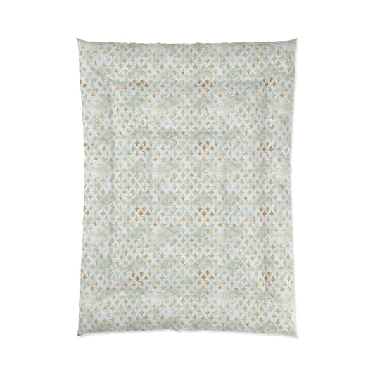 Faded Correspondence Comforter
