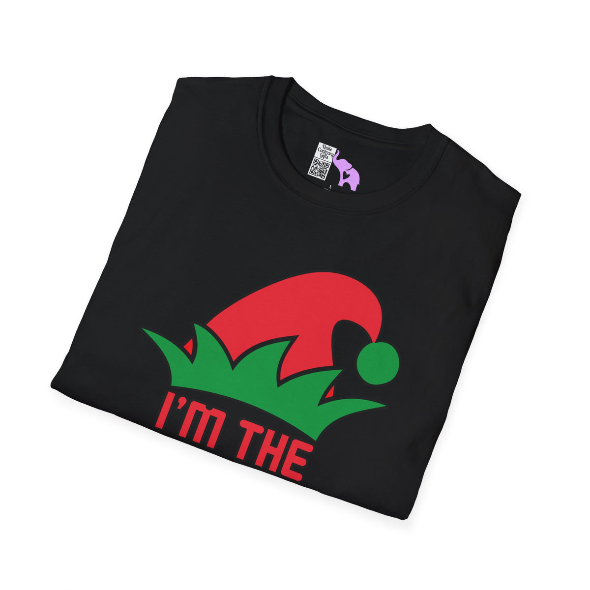 I'm The Boss Elf Personalized Adult T-shirt
