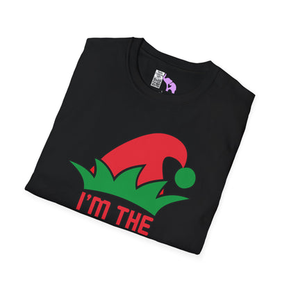 I'm The Boss Elf Personalized Adult T-shirt