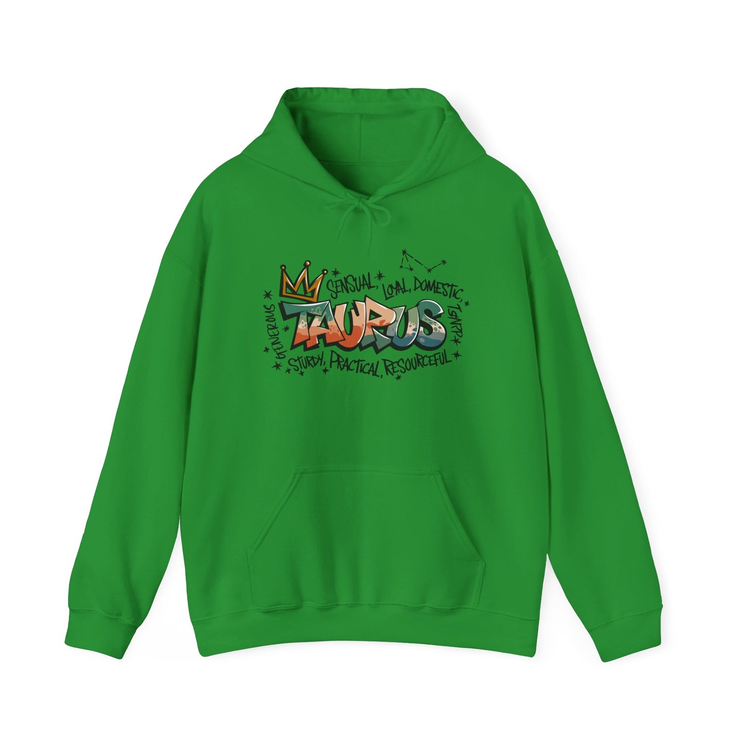 Taurus Street Art Heavy Blend™ Hooded Sweatshirt