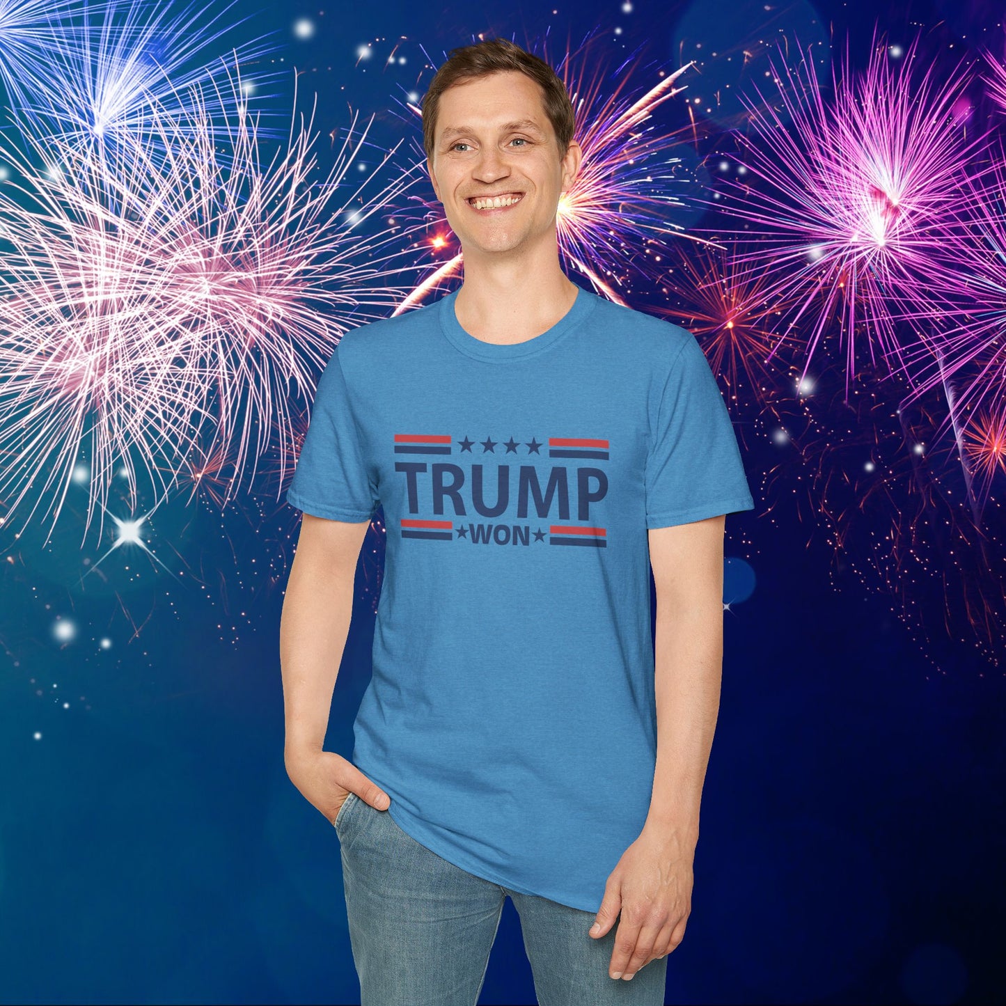 Trump Won (2) Adult T-shirt