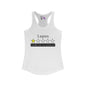 Lupus 1 Star Would Not Recommend Women's Ideal Racerback Tank
