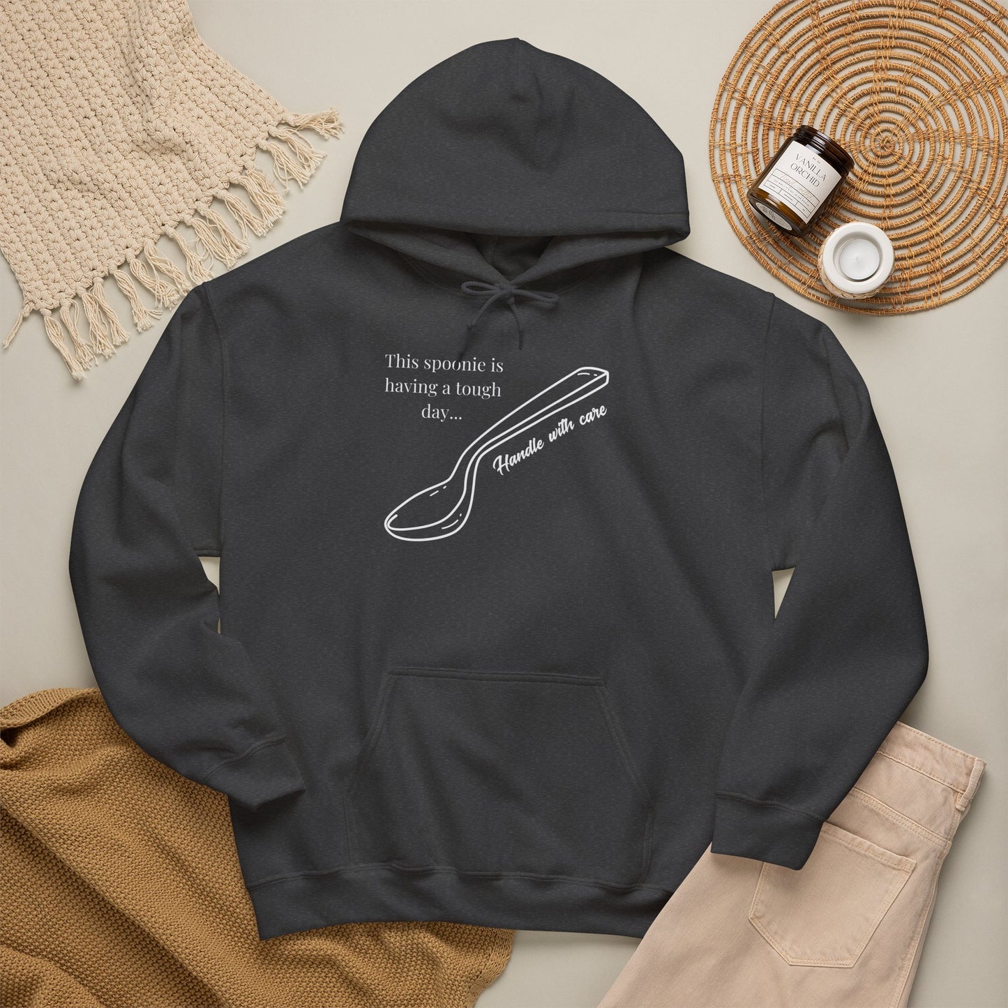 This Spoonie Is Having A Tough Day Adult Heavy Blend™ Hoodie