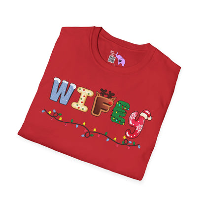 Christmas Wifey Adult T-shirt