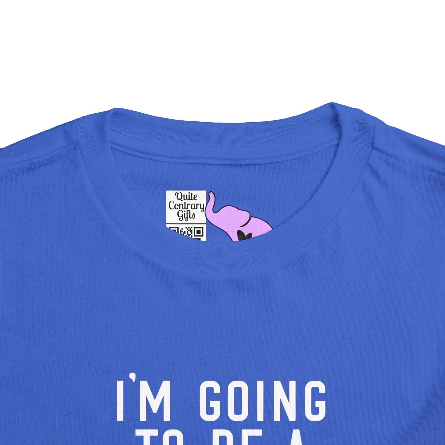 I'm Going To Be A Big Brother (Script) Toddler Tee
