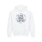 Hanukkah Live Love Latke Youth Hoodie