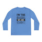 I'm The Reason We Are Late Youth Long Sleeve Tee