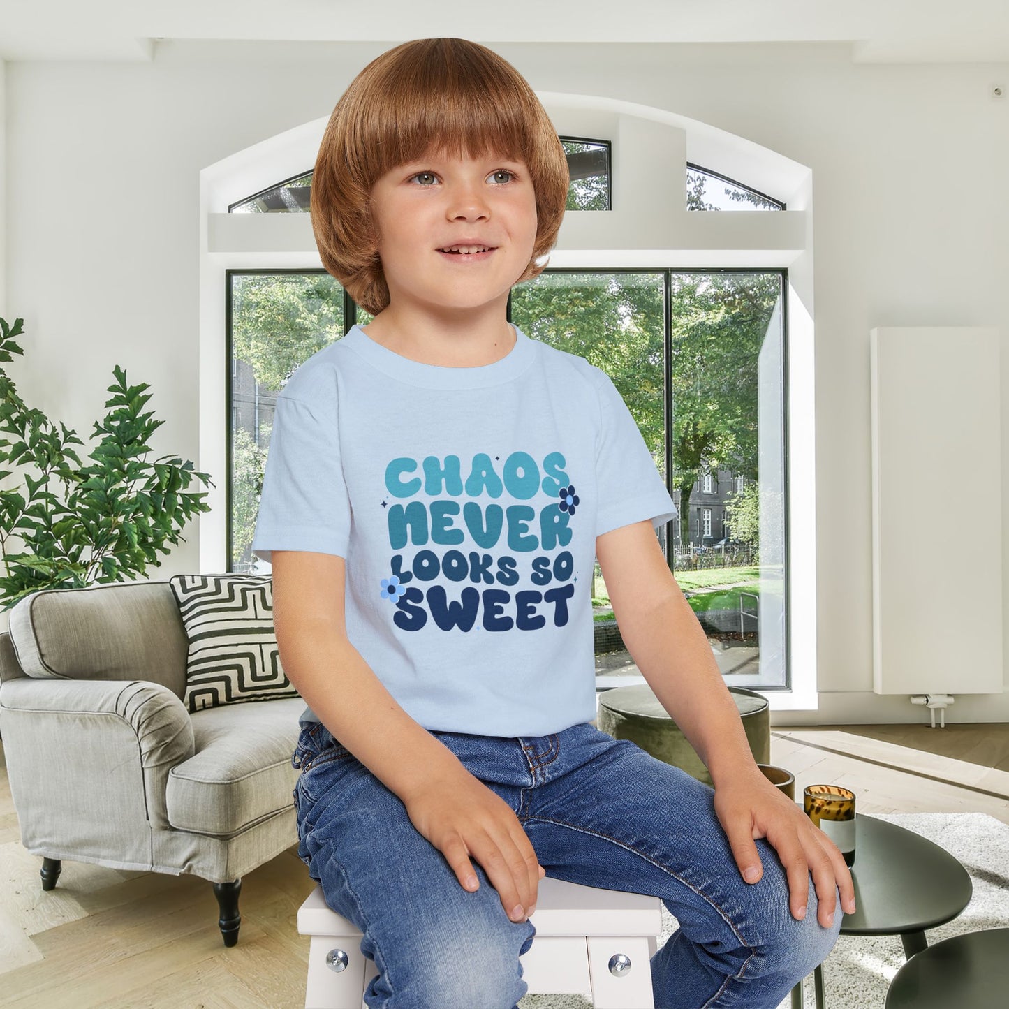 Chaos Never Looked So Sweet Heavy Cotton™ Toddler T-shirt